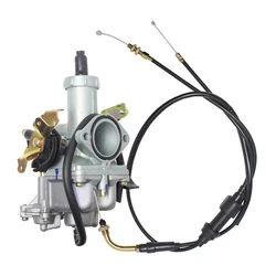 Carburateur PZ30 avec pompe d'accélérateur, starter de câble, kit de câble d'accélérateur pour touristes, RL D343, façades de fosse de vélo, 200cc, 250cc, 30mm