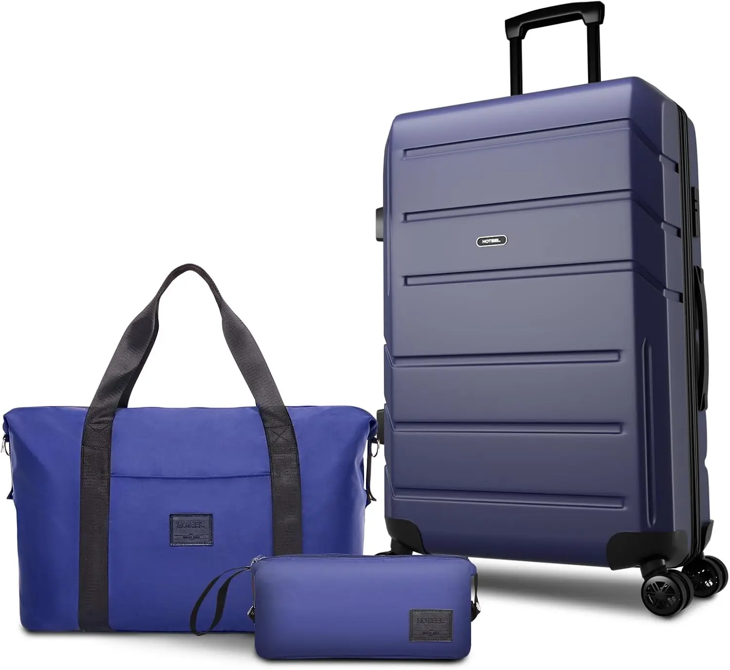 

20in Luggage Sets 3 Piece ABS+PC Hardshell Carry on Suitcase with Spinner Wheels&TSA Lock,Case for Plane, Travel, Business