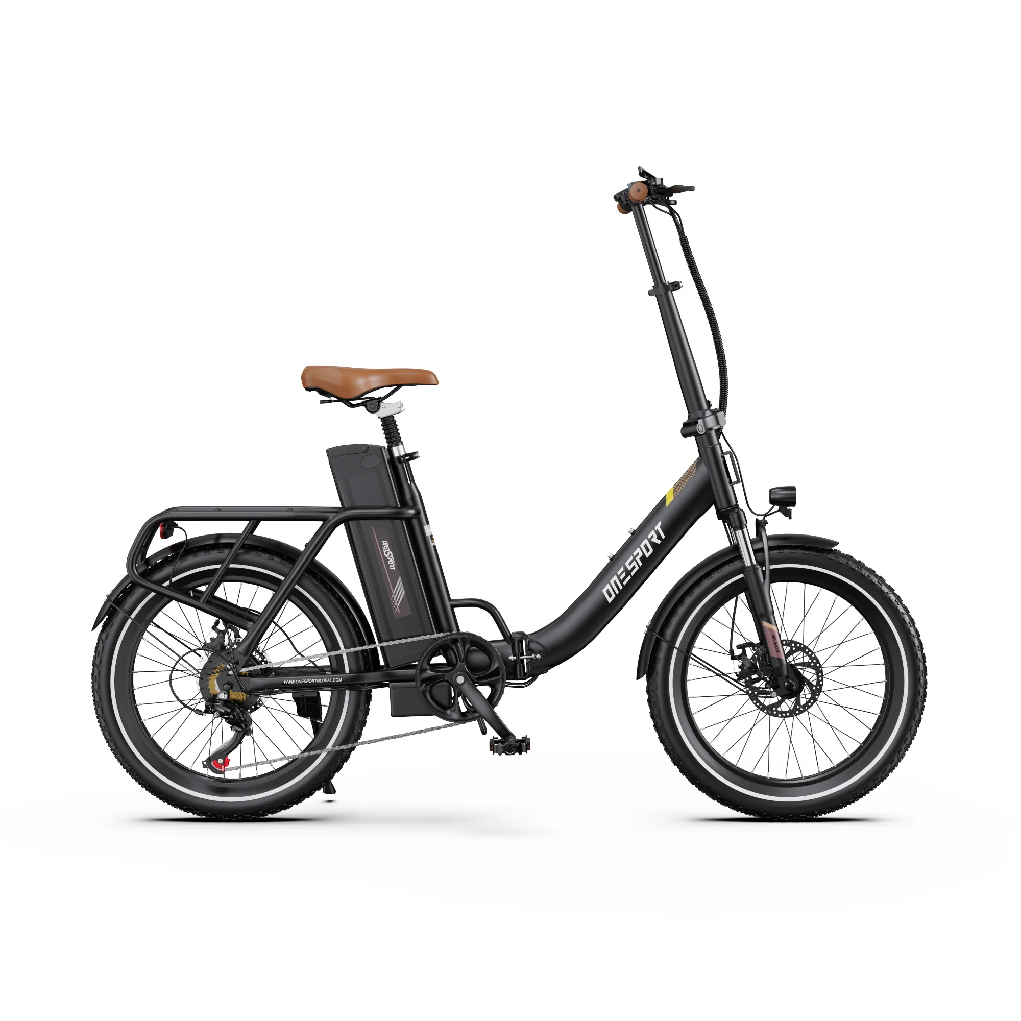 Vélo Électrique Urbain ONESPORT OT16-2 48V 17Ah pliable - usage example