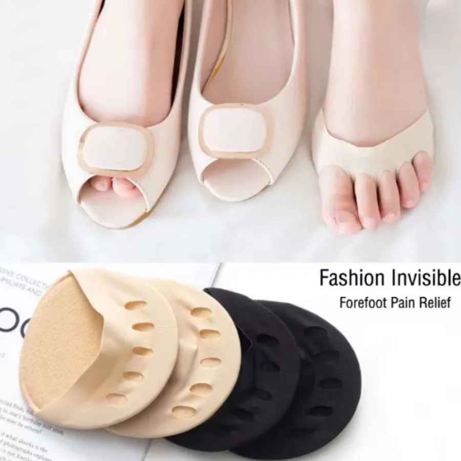 

12 Piece Set of Black/apricot Colored Foot Pads, Invisible Design, Suitable for Daily Use, Ergonomically Designed
