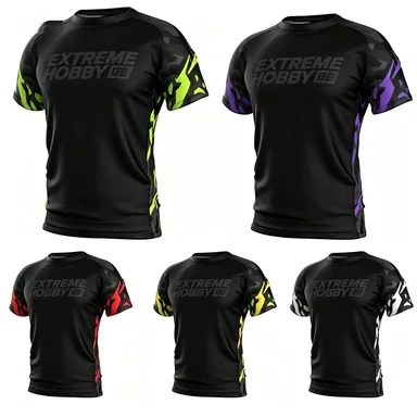 EXTREME HOBBY GROMDA Black Panther New Boxing Shirt Men Women Suitable Outdoor Sports, Fitness Training, Street Fighting Top y2k