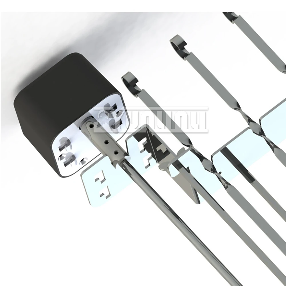 Machine rotative entièrement automatique, camping en plein air, électrique