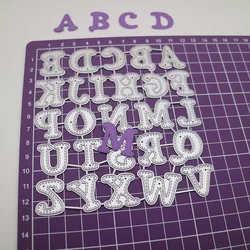 Metal Capital 26 Alphabet Cutting Dies for Making Any words Die Cuts Embossing Stencils Template Mould for DIY Scrapbooking