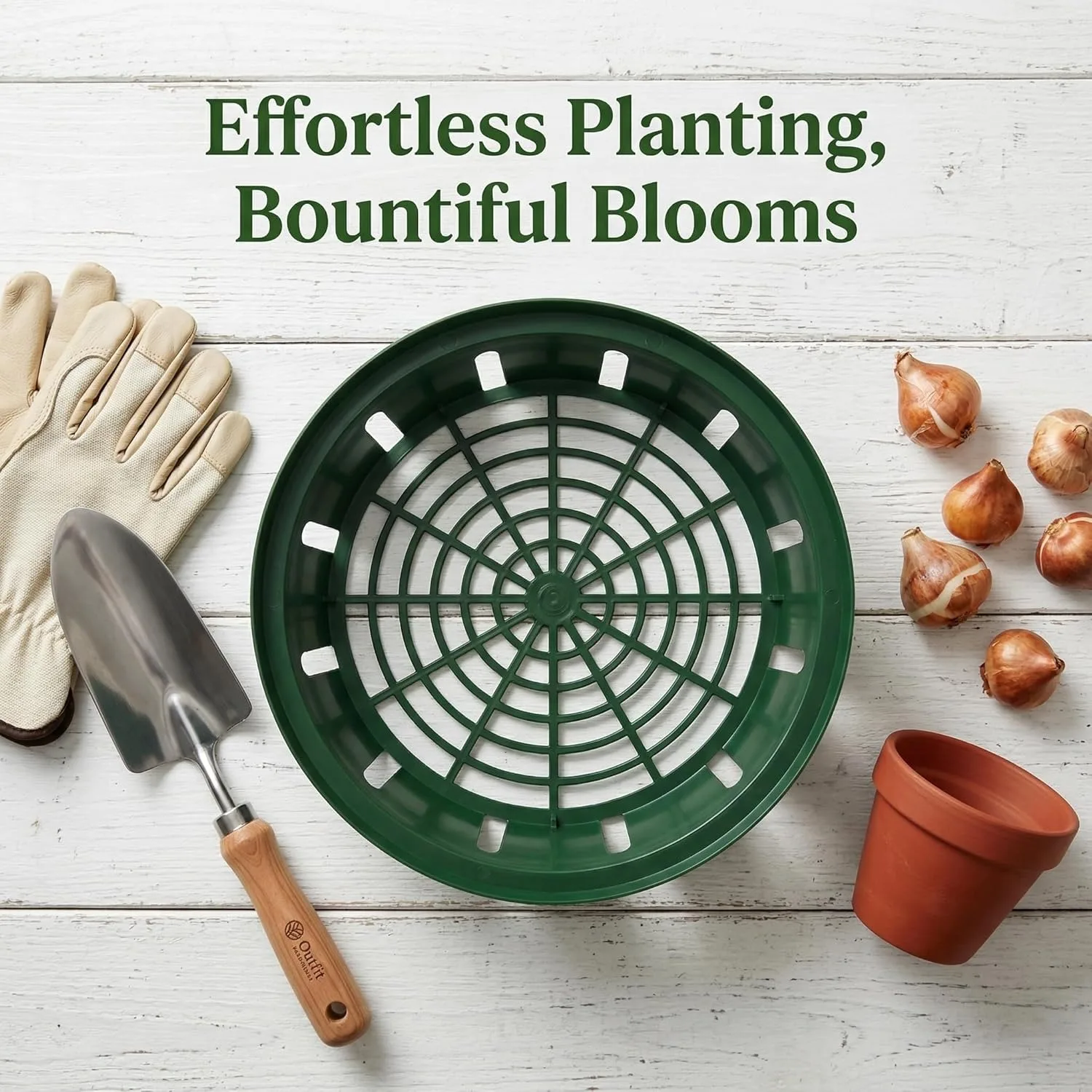 6 Pieces Flower Bulb Baskets Planting Containers Planting Baskets  Lightweight Convenient Planter for Balcony Bulb Planting