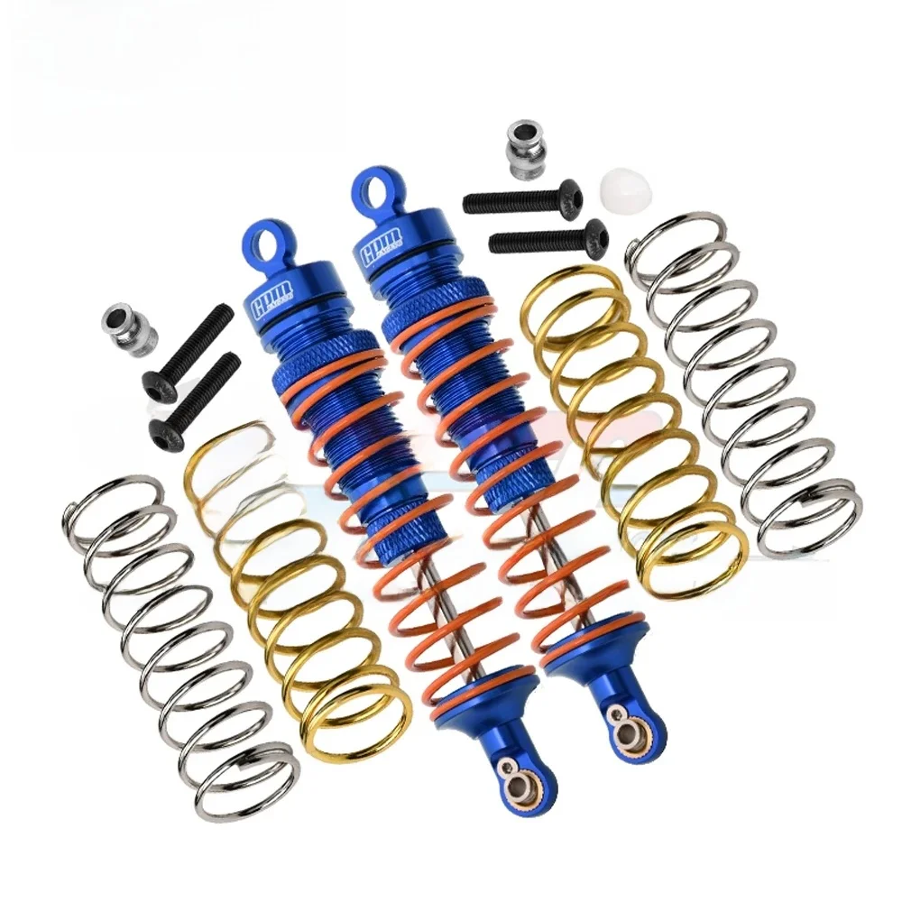 GPM Metalen Aluminium 102MM Bold Achter Schokdemper Montage voor Traxxas 1/10 Rustler Hoss Slash 4X4 VXL RC Auto Upgrade Onderdelen - afbeelding 2