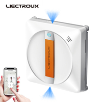 Window Cleaning Robot Liectroux ,Dual Water Spray,Smart Memory, Laser Sensor,Home Glass Floor Wall Robot Window Cleaner