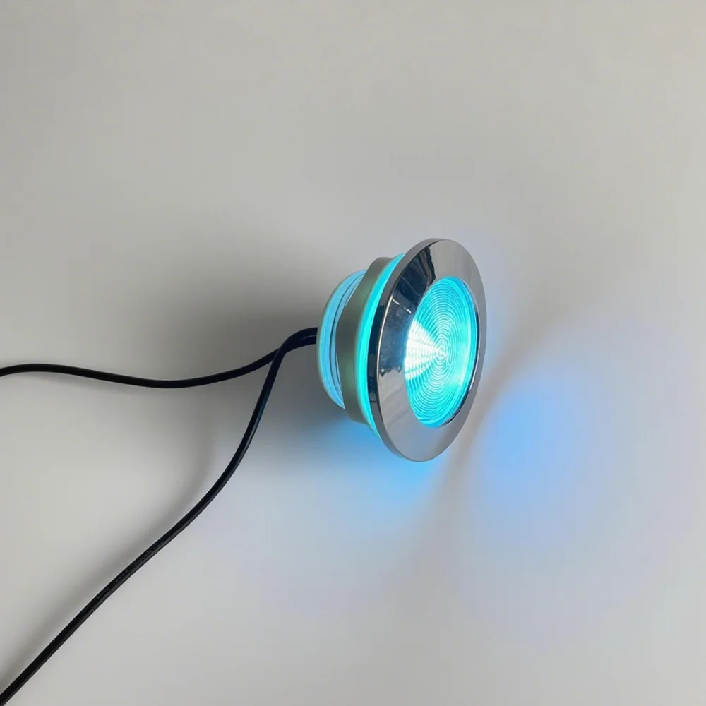 

2,5-дюймовые светодиодные фонари для гидромассажной ванны AC12V RGB, многоцветная синхронизация