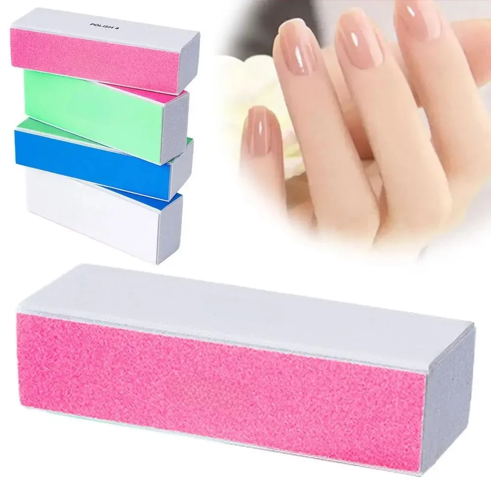 4 Way Nail boarder nights, 4 Sides Nail Shine, décennie ks Files, Natural and Acrylic, Smoother boarding nights Polish, N64.