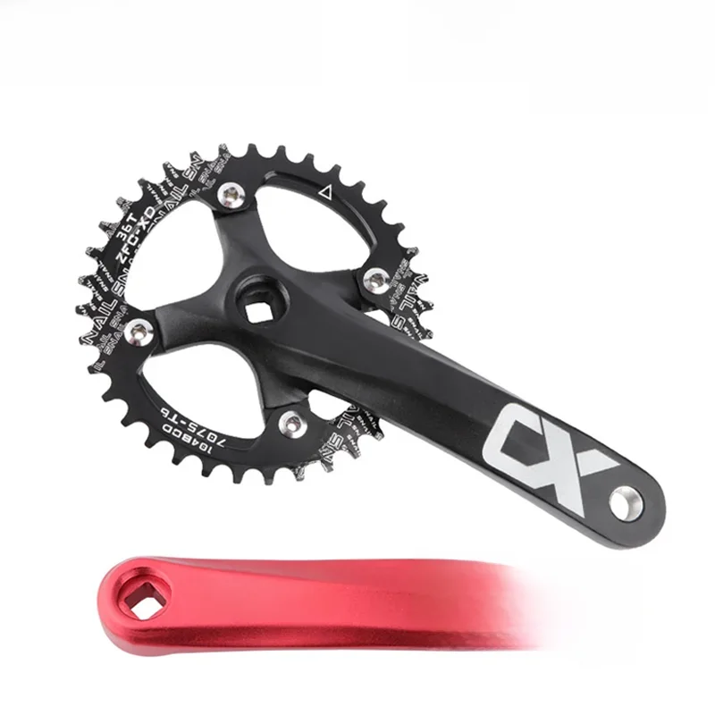 AliExpress GOLDIX MEROCA Bicycle Crank Chainwheel 104BCD MTB Bike Crankset Aluminum Alloy with Bottom 170mm Crank