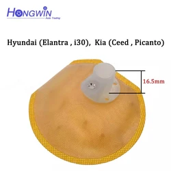 OEM#: 31090-07000 3109007000 Fuel Pump Filter Strainers For Hyundai Elantra 2006- i30 2007- i10 Kia Ceed Picanto size: 74.5*73mm