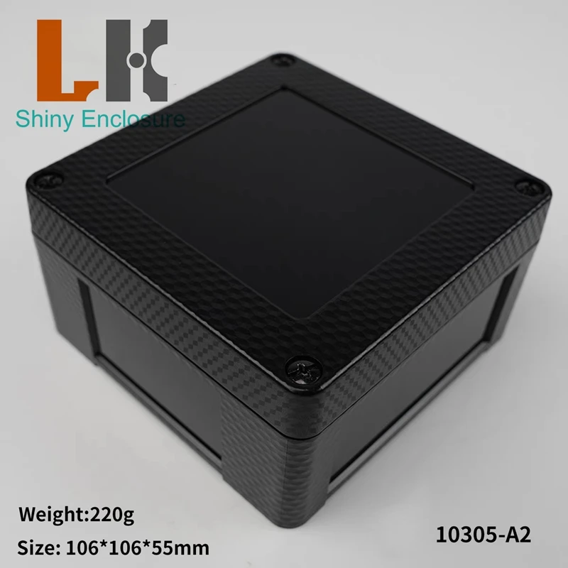 106x106x55mm Plastic Waterproof Box Outdoor Monitoring Power Control ABS Plastic Junction Box Instrument Casing