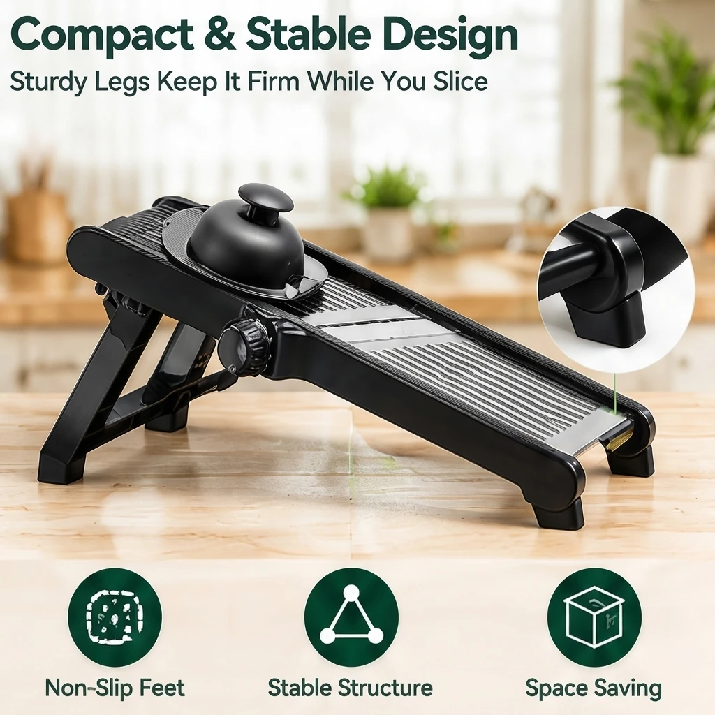 Fatiador Mandoline Ajustável e - Mandoline Slicer avaliação e preço