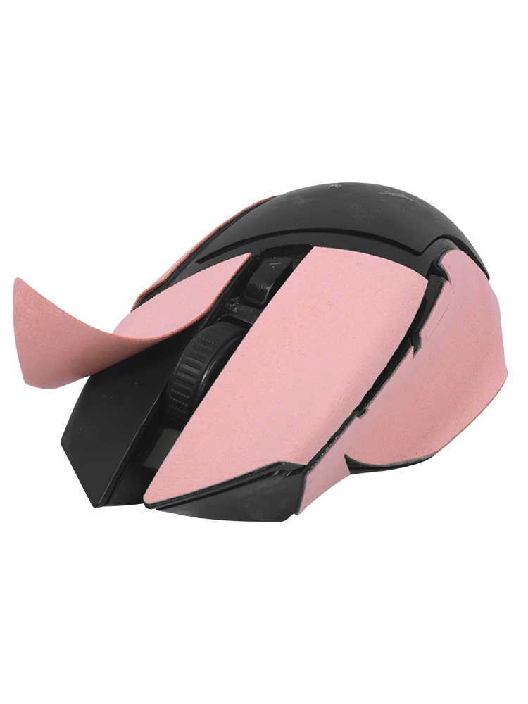 المضادة للانزلاق ماوس ملصق الجلد المدبوغ كامل/نصف غطاء الفئران ملصق ل رازر Basilisk X الماوس