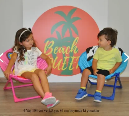 Silla de acampada de playa para niños, Mini Silla de Camping portátil plegable para niños de 2 a 8 años