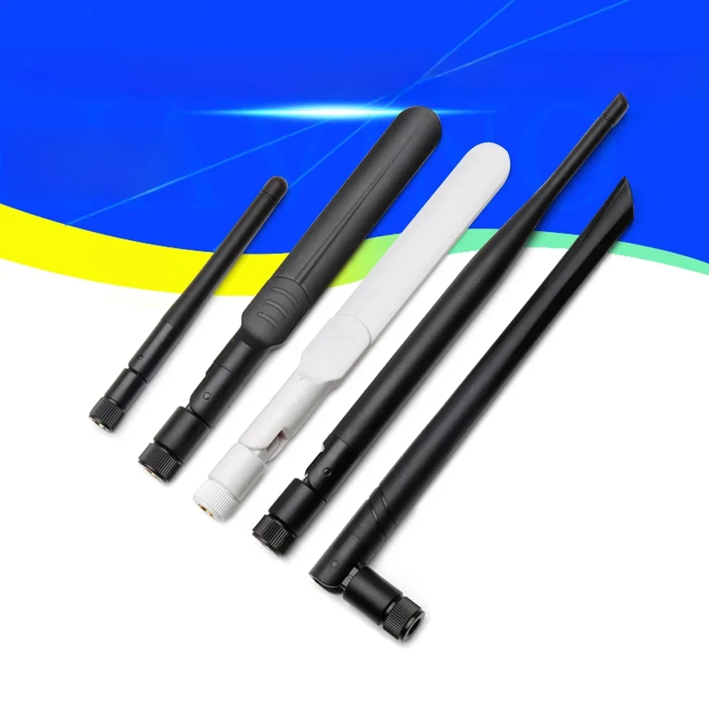 1-10szt 2.4GHz 5.8Ghz 5G Antena RPSMA 8dBi Wi-Fi Antena dwuzakresowa 2.4G/5G 5.8G WIFI Antena SMA żeńska Router bezprzewodowy — zdjęcie 2