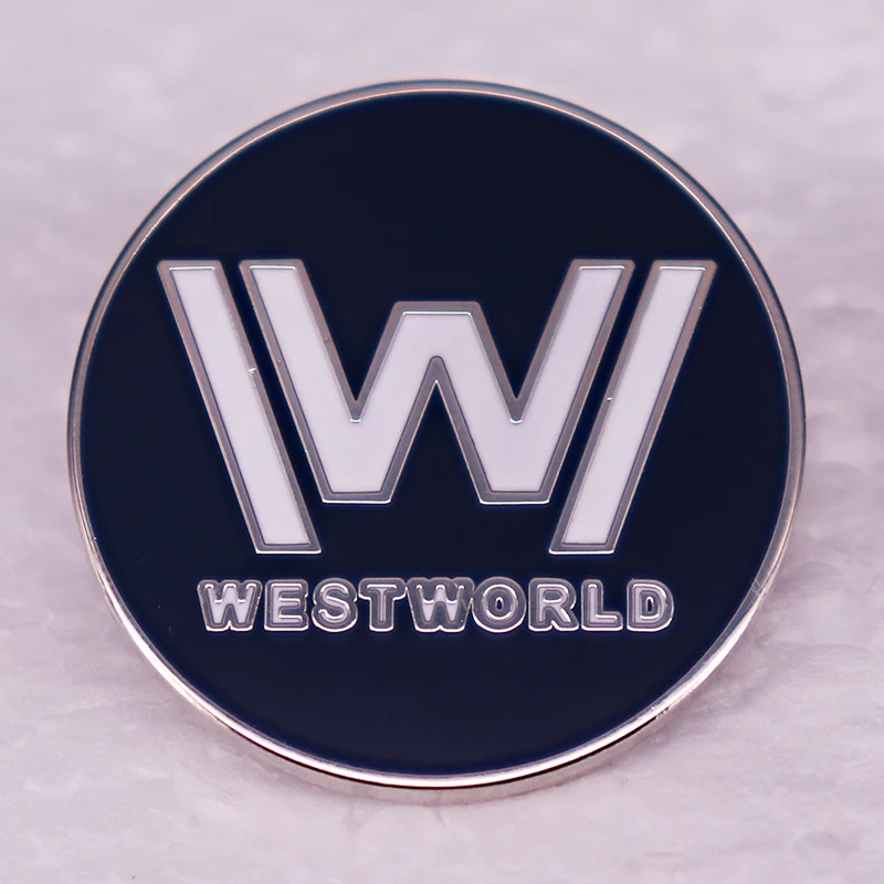 

Westworld Enamel Pin Brooches Badges American dystopian science fiction western television series