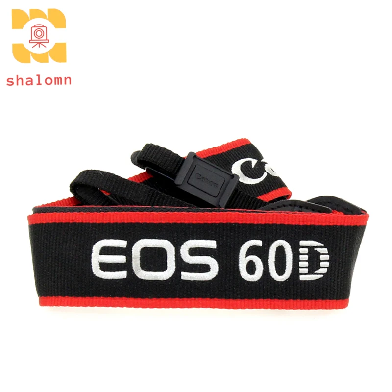 New Original Camera Shoulder Strap Embroidery Neckband Strap For Canon 6D Mark II 6D2 60D 7D Mark II 7D2 70D 80D 90D SLR