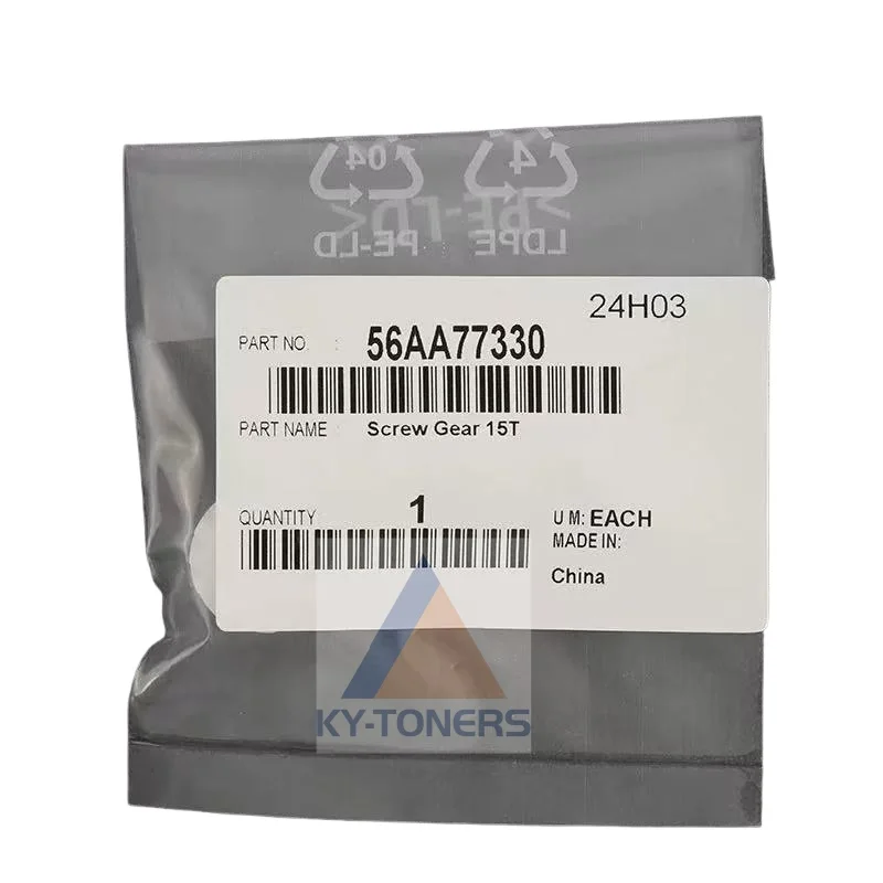 56AA77330 Original 15T Screw Gear for Konica Minolta C1100 1085 6100 6085
