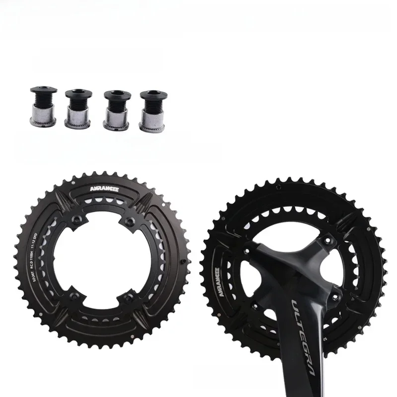 AliExpress anrancee Anrancee Chainring Road Bike Crank Chainring Wheel 50-34T 52-36T 53-39T For Shimano 5800 R7000 R8000 R8100 Bicycle Crown