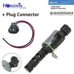 For Toyota 1.8L VVT-i Cam Camshaft Timing Oil Control Valve Sensor Solenoid Plug Connector 1ZZFE 15330-22030 1533022030 917-019