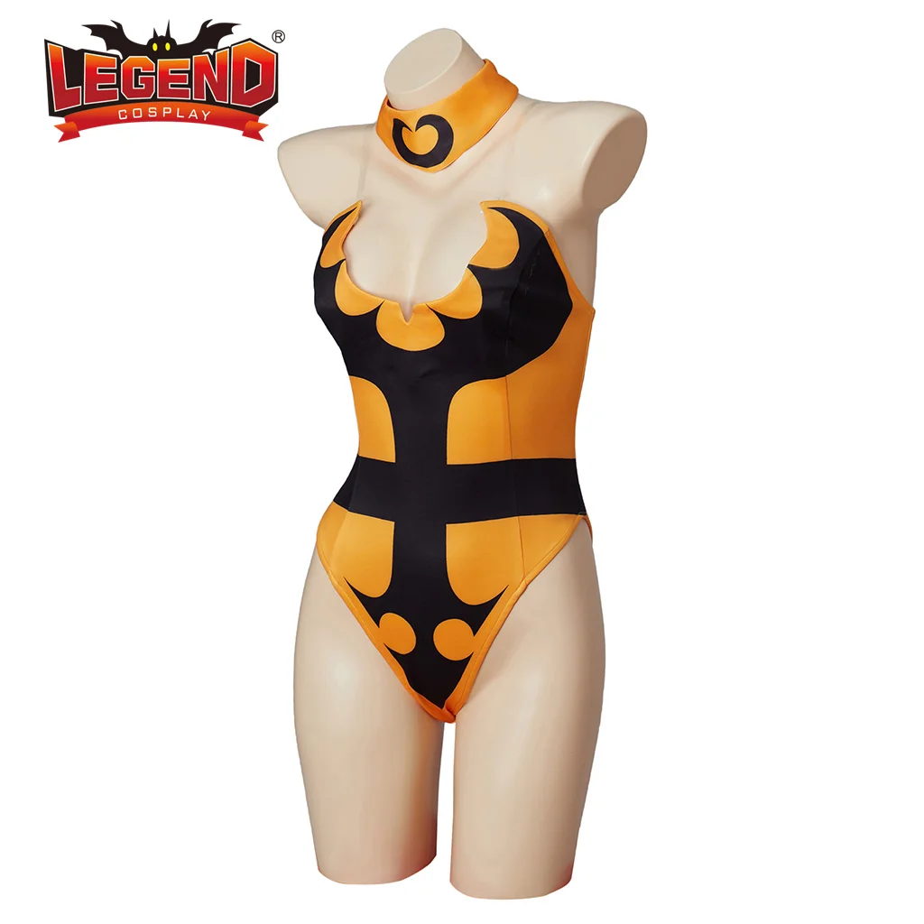 Tanya mortal kombat x cosplay jogo de luta traje cosplay feminino batalha macacão amarelo traje de super-herói zentai bodysuit