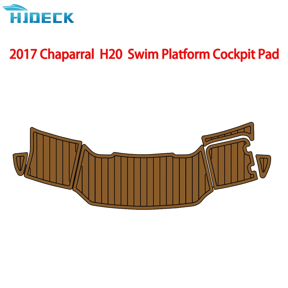 

2017 Chaparral H2O Traction Mat Foot Pad Self Adhesive Sport Cockpit Swimming platform Cockpit Pad Customizable