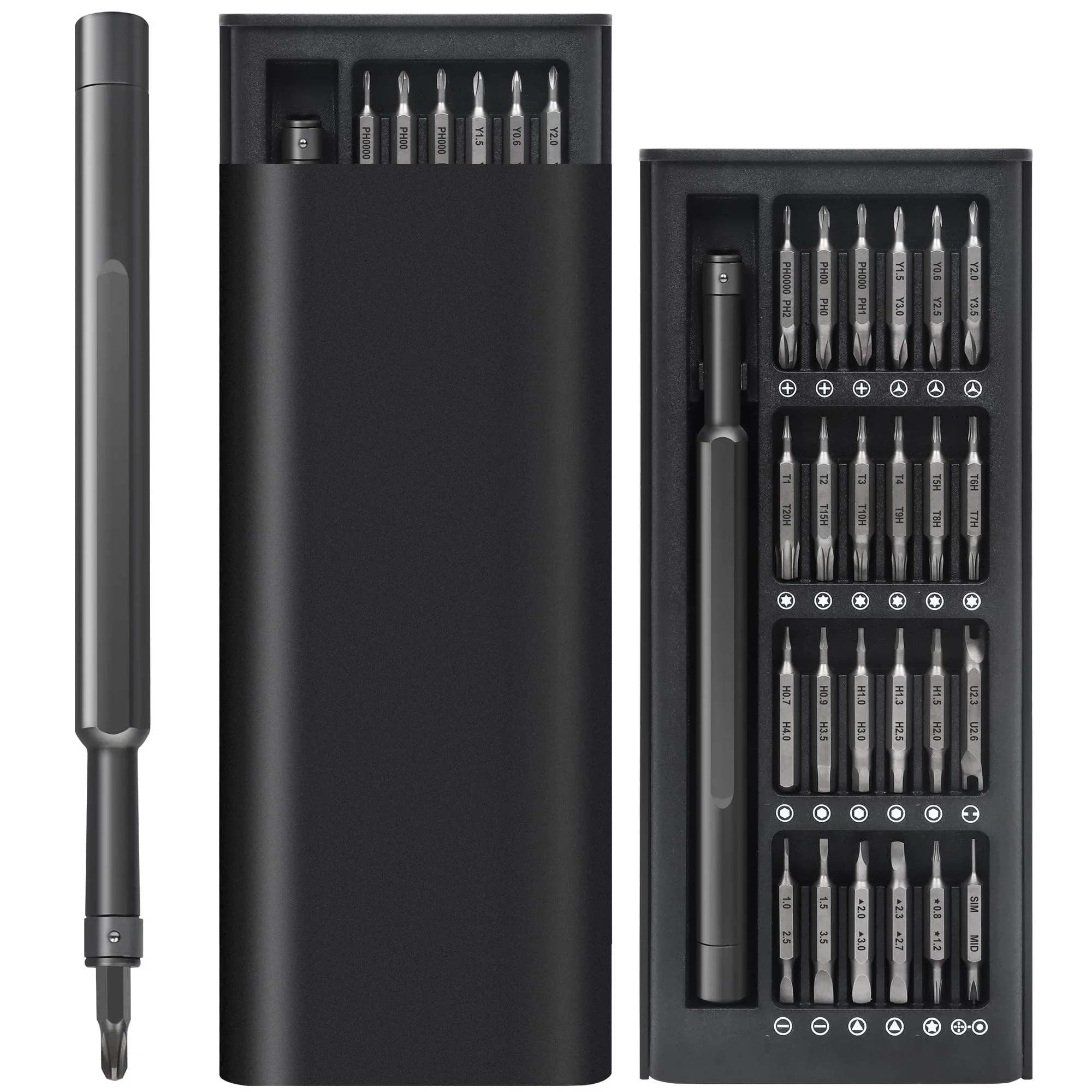 Zestaw wkrętaków precyzyjnych 49 w 1 Zestaw małych wkrętaków Magnetyczny zestaw narzędzi naprawczych do laptopa iPhone Telefon komórkowy PC MacBook — zdjęcie 2