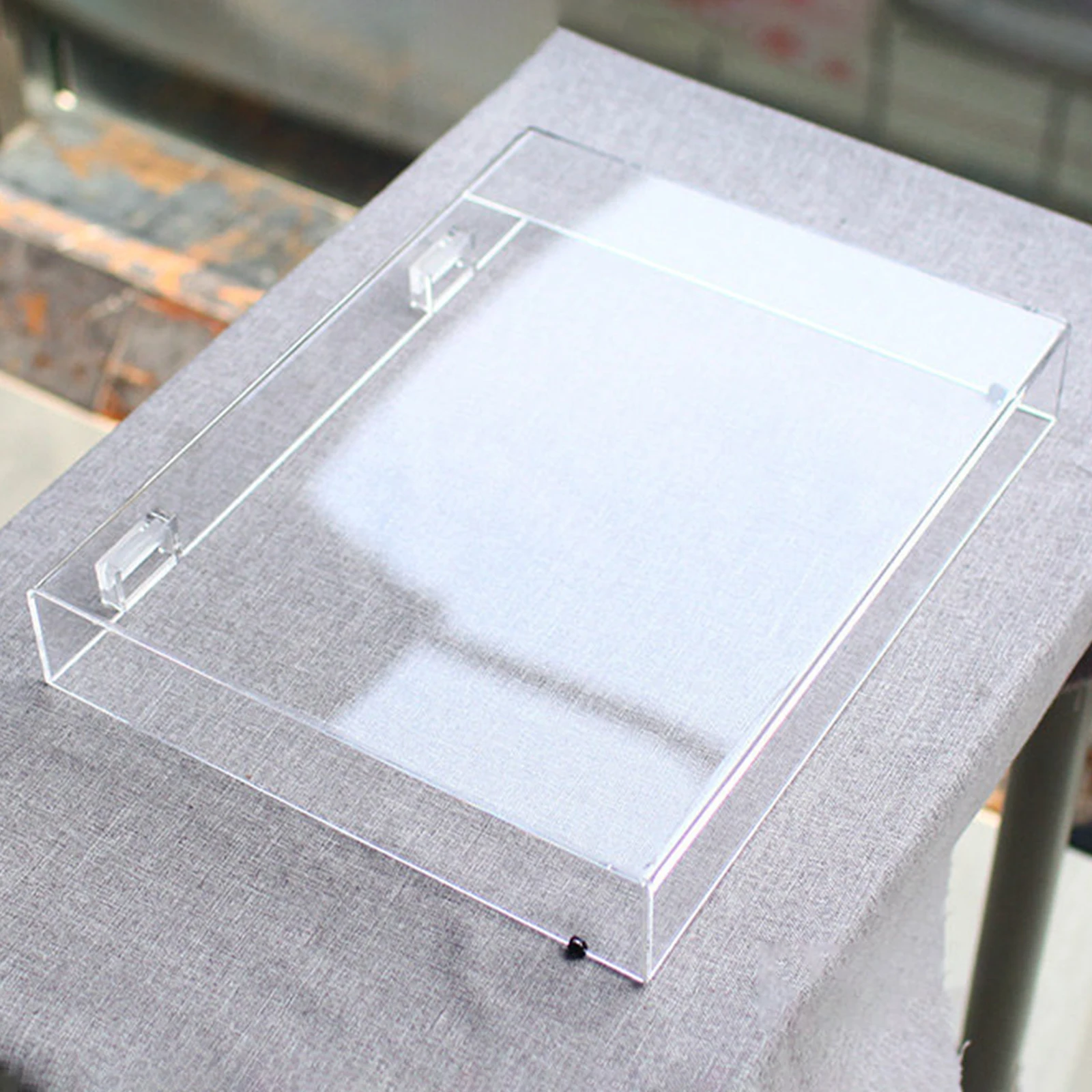 

Turntable Dust Cover Dustcover Practical Protector Record Player Protective Lid for LP120xbta LP120xbt LP120x Accessories
