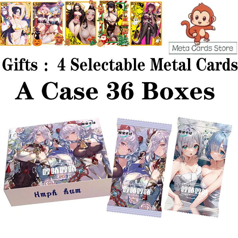 Witch Card Newest Goddess Card HMPH HUM Waifu Booster Box SSP SSR Rare Card Numbered Cards Gift Party Booster Box Gifts