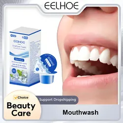 Refreshing Mouthwash Brighten Teeth Fresh Breath Deep Clean Stains Removal Bad Odor Oral Treatment Dental Care Pulling Oil Mouth