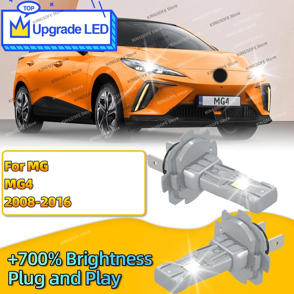 

2 шт. светодиодная лампа H7 180 Вт, автоматическая лампа Plug & Play 6000K для MG MG4 2008 2009 2010 2011 2012 2013 2014 2015 2016