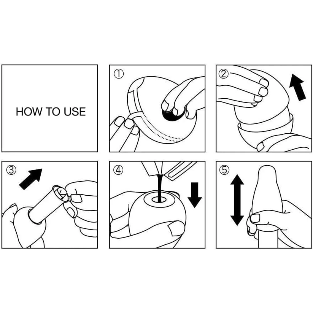 جهاز استمناء صغير للرجال جهاز تدليك للقضيب على شكل بيضة مهبل حقيقي جهاز استمناء من السيليكون ألعاب جنسية للكبار المثيرة #5