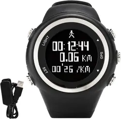 Top Brand EZON T031 Rechargeable GPS Timing Watch Running Fitness Sports Watches Calories Counter Distance Pace 50M Waterproof