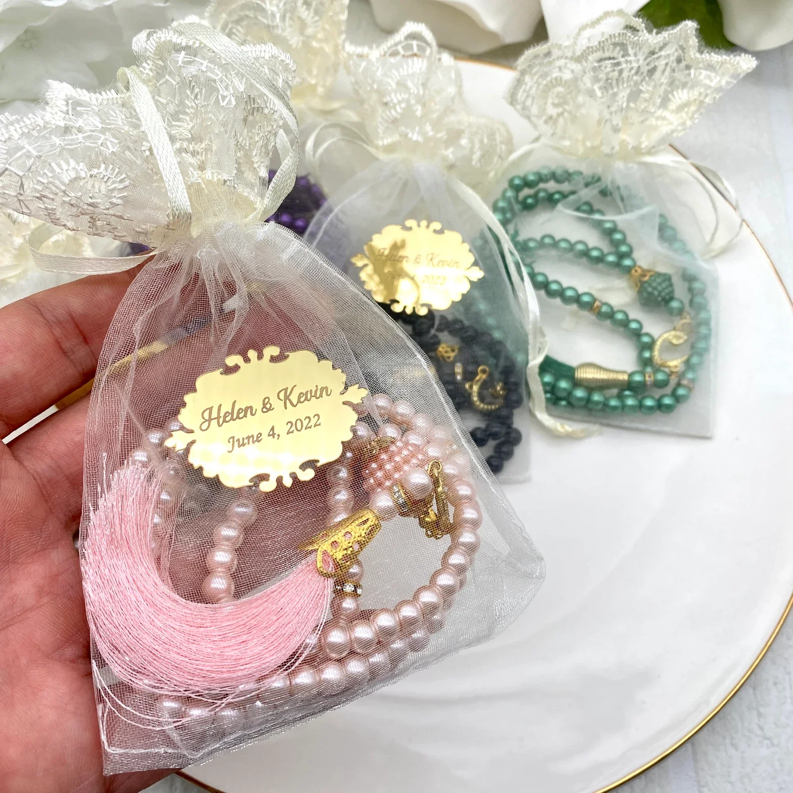 Ameen Favors,Islamic Gifts Tasbeeh Muslim Gifts Islamic Favors Baby Shower Party favors Newborn Gifts Custom Muslims Favors