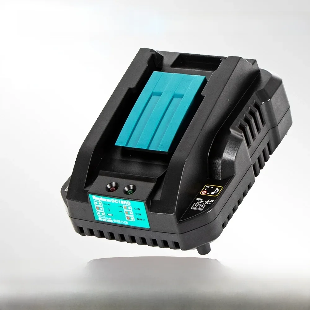 DC18RC Li-Ionen-Akku 3A Ladegerät für Makita 18V 14,4V BL1860B, BL1850B, BL1840, BL1830, BL1820, BL1415, BL1440 Elektrowerkzeug-Ladegerät