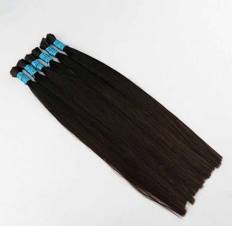 Wholesale Natural Unprocessed Virgin Indian Hair Vendors Virgin Bundles Afro Kinky Bulk 100% Human Hair Bundles Extensions