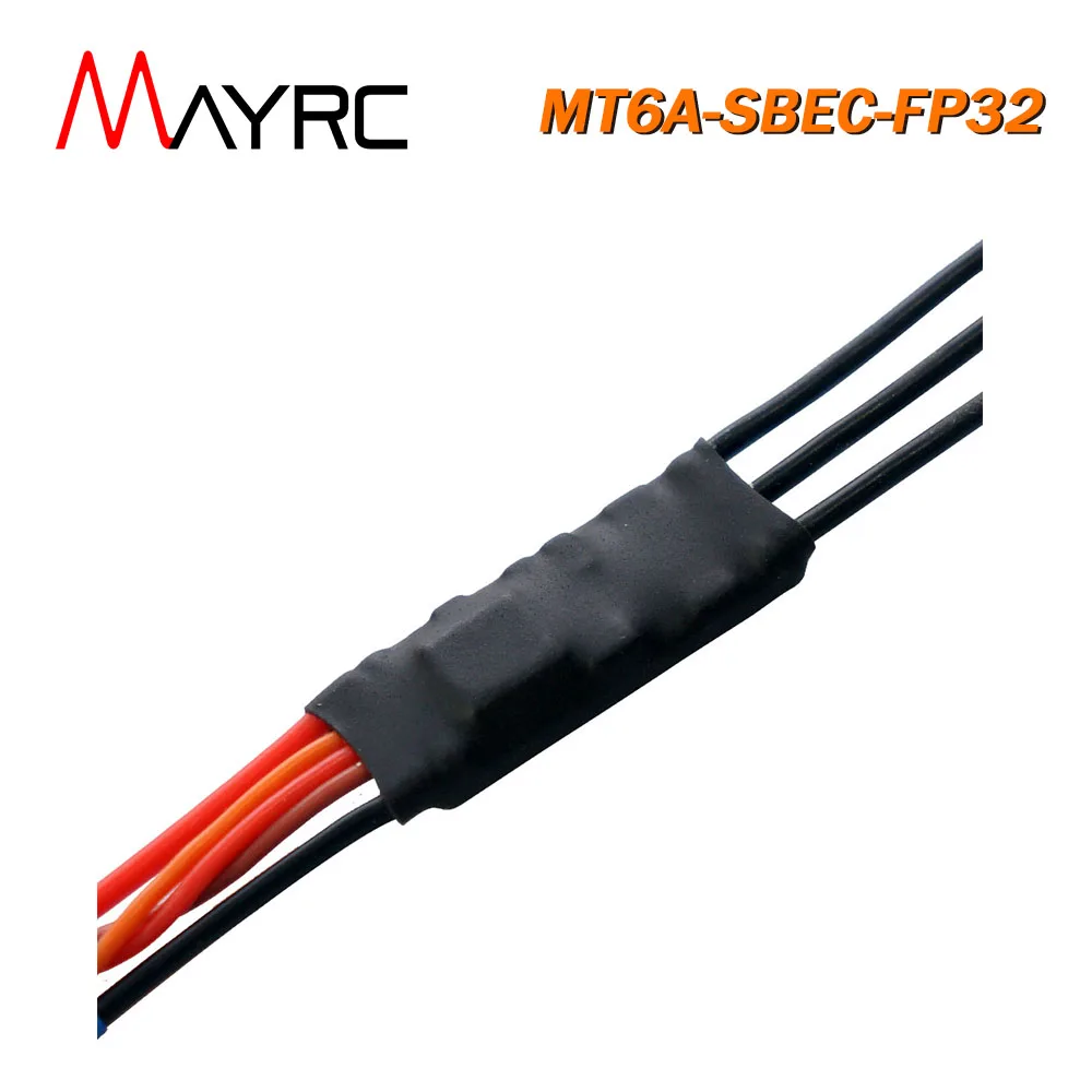 MAYRC 6A 5.5V 1.5A BEC 2Cells Falcon Pro 32bit Micro-processor Firmware ESC for Fixed Wing Airplane Helicopter Quad Multi Copter