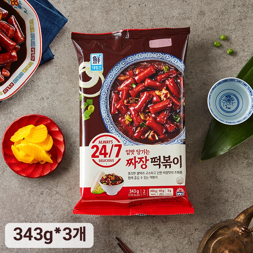 [Sjo Official Shop] 343G of chakang tteokbokki * 3 pieces