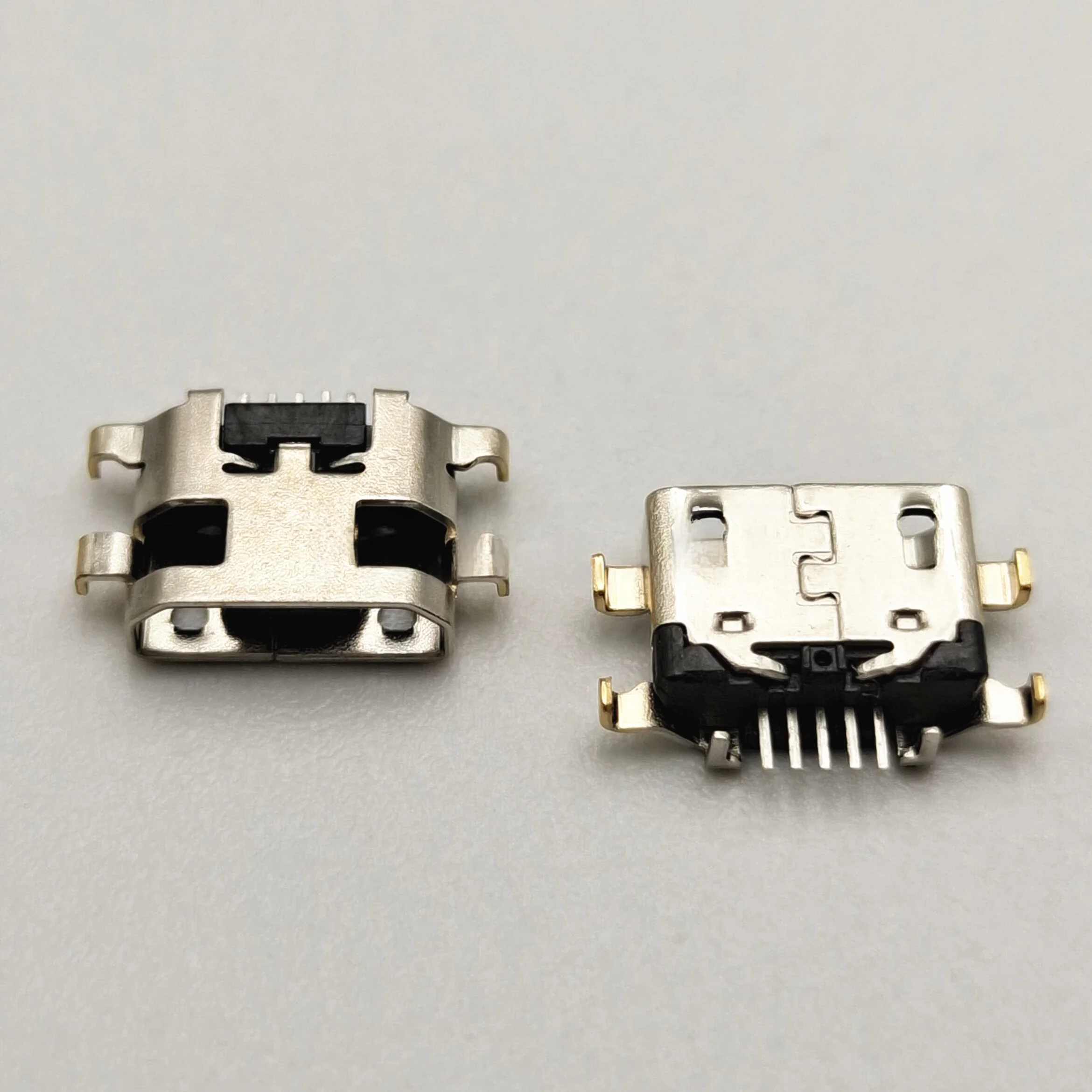 50szt Micro USB Jack Gniazdo ładowania Port Wtyczka Złącze dokujące Ciężka płyta 1.2mm Dla Samsung A10 A10s Motorola e5 play Moto E6 — zdjęcie 2