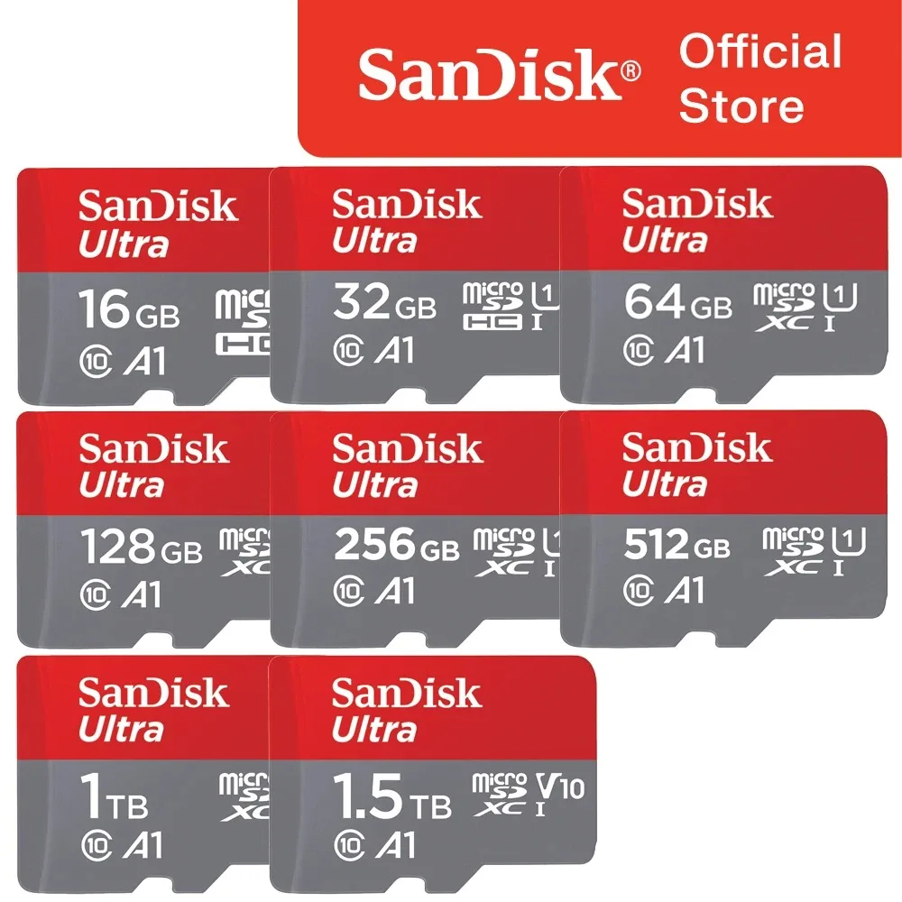 [SanDisk Korea Total] Ultra Class10 A1 SDQUA4 120 MB/s 32GB 64GB 128GB 256GB 512GB 1TB Domestic genuine AS warranty