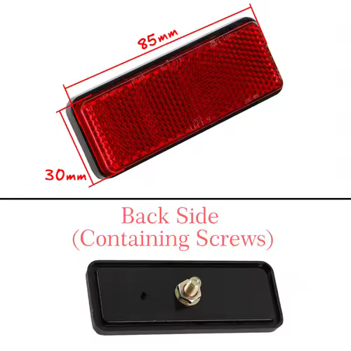 Universal Motorcycle Rear Reflector Cat's Eyes Long T-Holder For Kawasaki For Honda For Harley For Yamaha For KTM - Image 9