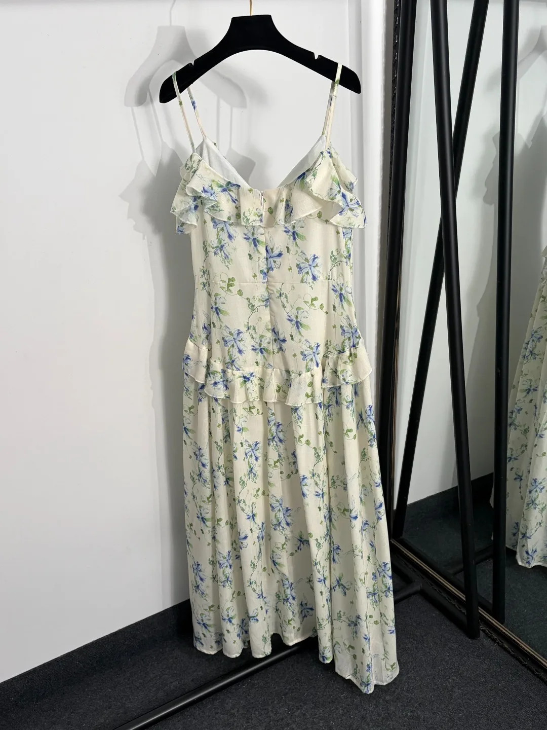 

2026 Women's Summer New Pastoral Vibe Maxi Dress ZX185159