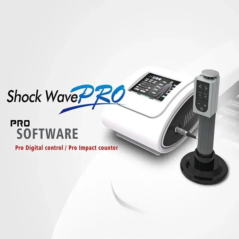 Portable Physiotherapy Shock Waves Equipment Massager Muscle Stimulator Electric Shockwave Therapy Machine Body Back Pain Relief