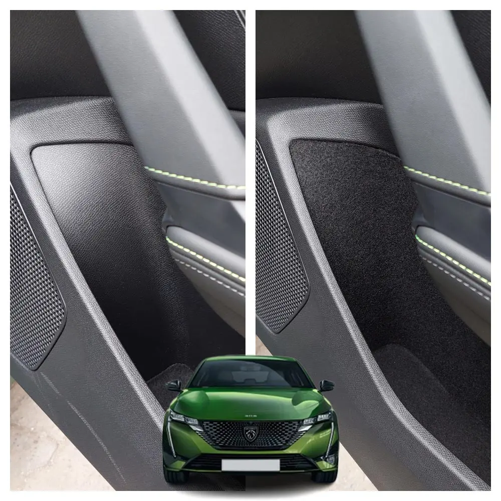 Comfort Set Storage Compartments Anti-Vibration Sound Insulation Coating,Self-Adhesive-Compatible With Peugeot 308/P5