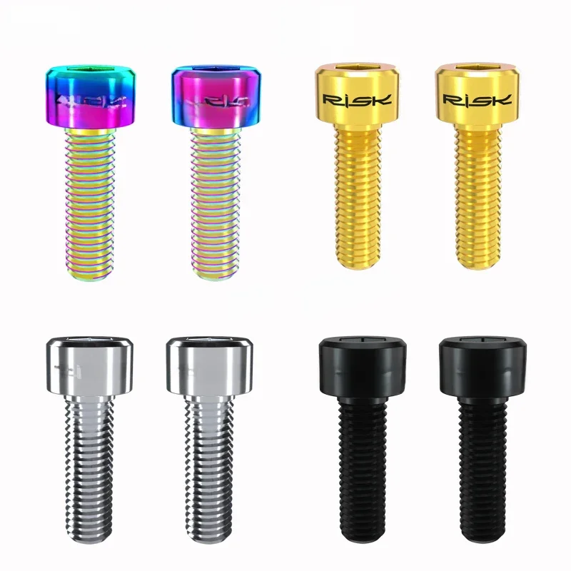 AliExpress Risk M6*16 18 20 Titanium Bicycle Bolt Crankbrothers Anodized Screw Crank Mtb Road Bike Disc Brake