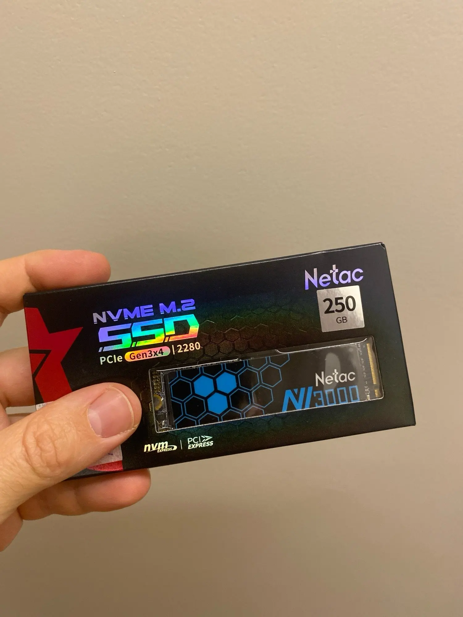 Netac NVMe SSD M2 1TB 2TB 500GB 250GB 3500MB/s SSD PCIe3.0 M.2 2280 SInternal Solid State Drives Disk NV3000 for Laptop Desktop photo review