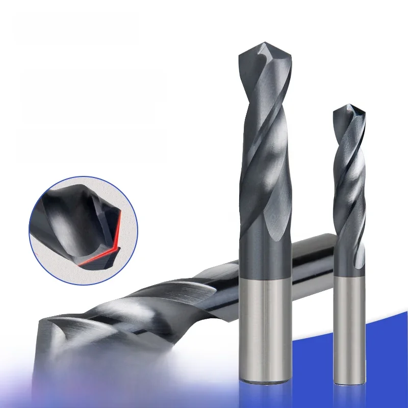 Wiertła ze stopu węglika 3D stal wolframowa Super twarde stal Twist Bit prosty uchwyt stałe interwał 0.1mm dla tokarka CNC — zdjęcie 2