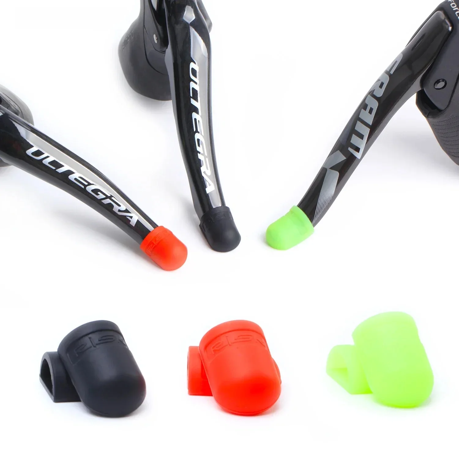 AliExpress RISK 1pair Bike Shifter Lever Protector Cover,Silicone Anti-scratch Sleeve,Oil Disc Brake Lever Protector for Shimano Sram Parts