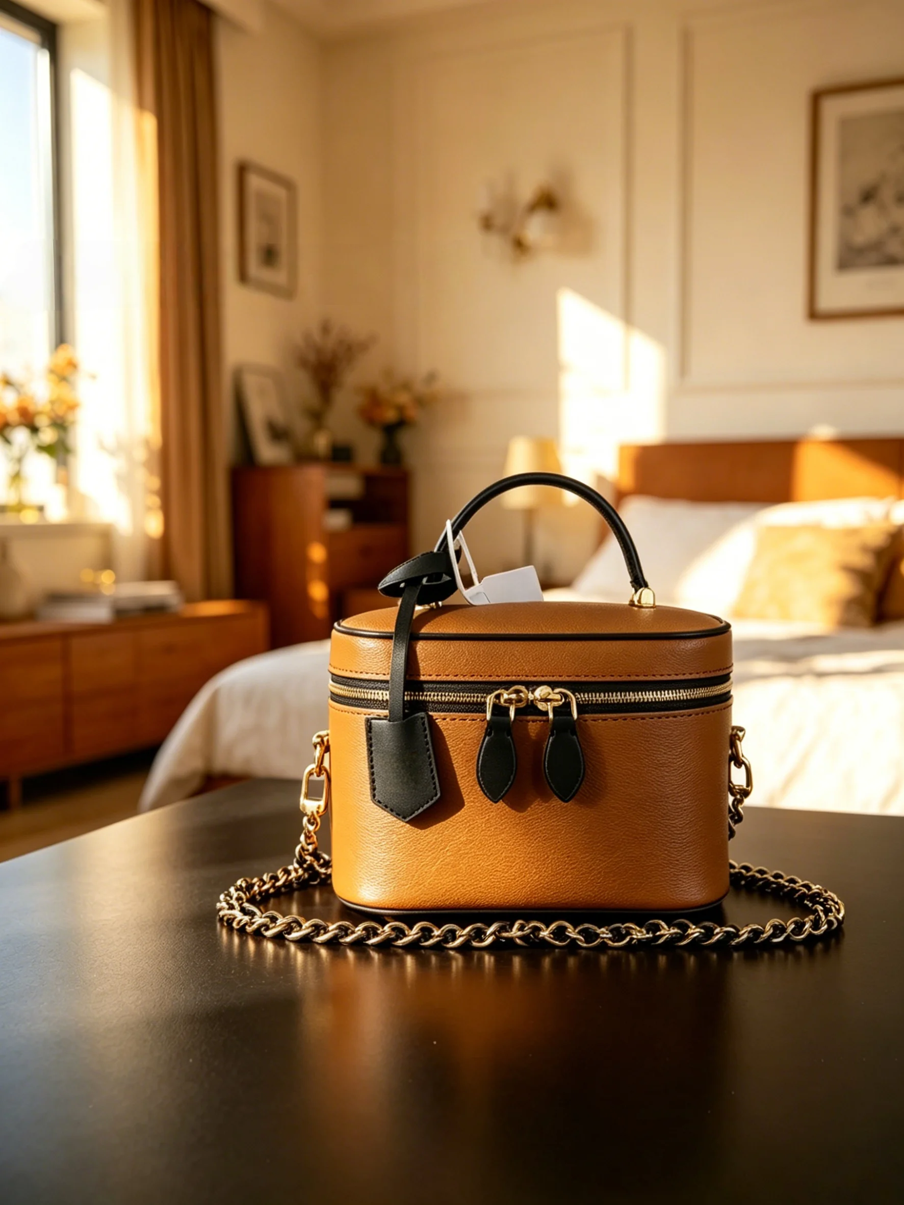 

2026 Size: 18x12 cm no box New Model Versatile and Fashionable PU Leather Bag - Durable,High-Quality and Affordable