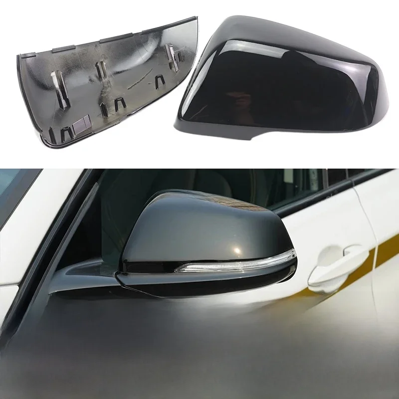 2x Osłona lusterka z włókna węglowego Czarna osłona lusterka do BMW F48 F49 F39 G29 F44 F45 F46 F53 F40 do Toyota Supra — 2